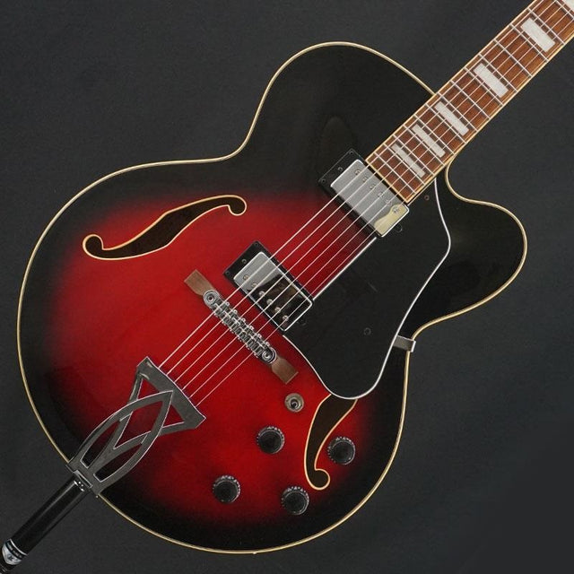 USED_​​AF75-TRS_5B-05_(Transparent_Red_Sunburst)_[SN_PW23040122]_Ibanez_01