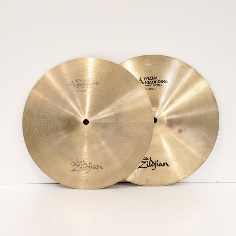 USED_​​A_Zildjian_Special_Recording_Hihat_12''_Pair_[720g_700g]_01