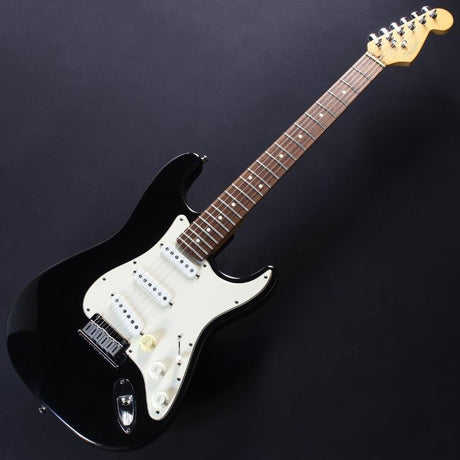 USED_​​American_Standard_Stratocaster_1997_(Black_Rosewood)_02