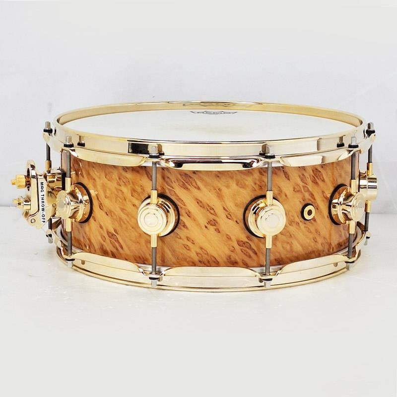 USED_[Collector's_Pure_Maple_Snare_Drum_14×5_5___Standard_Shell___Exotic_Twisted_Mapa_Burl]_02