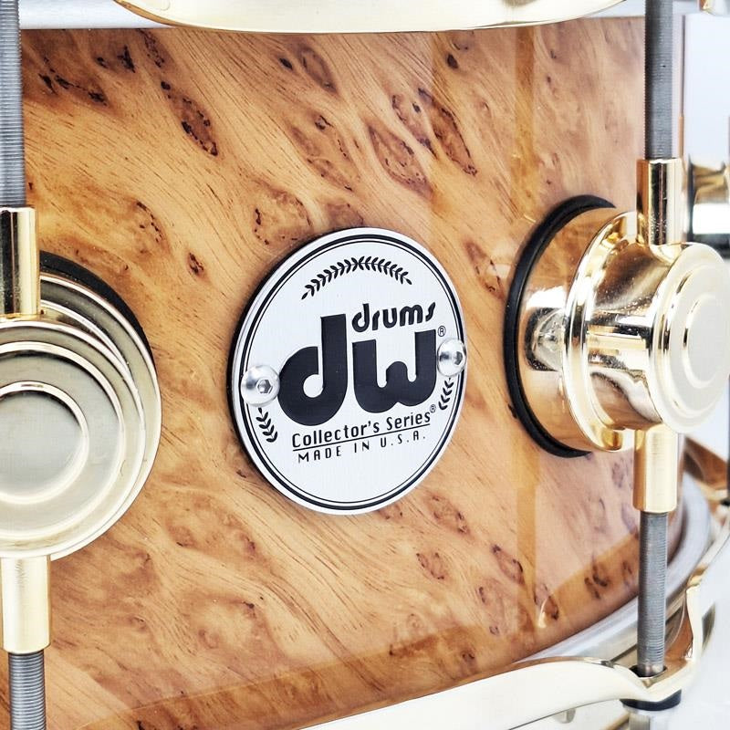 USED_[Collector's_Pure_Maple_Snare_Drum_14×5_5___Standard_Shell___Exotic_Twisted_Mapa_Burl]_03