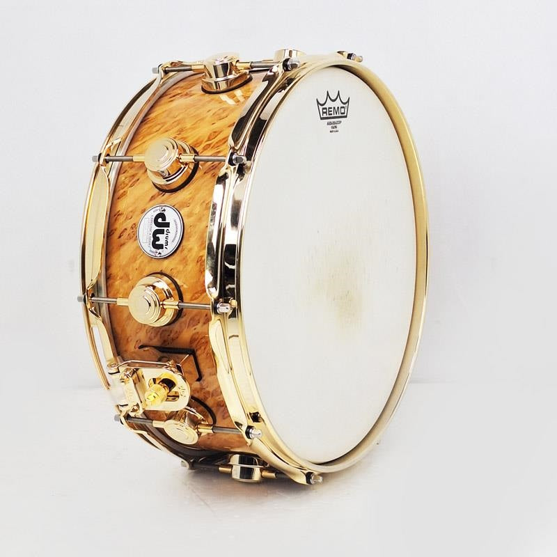 USED_[Collector's_Pure_Maple_Snare_Drum_14×5_5___Standard_Shell___Exotic_Twisted_Mapa_Burl]_04