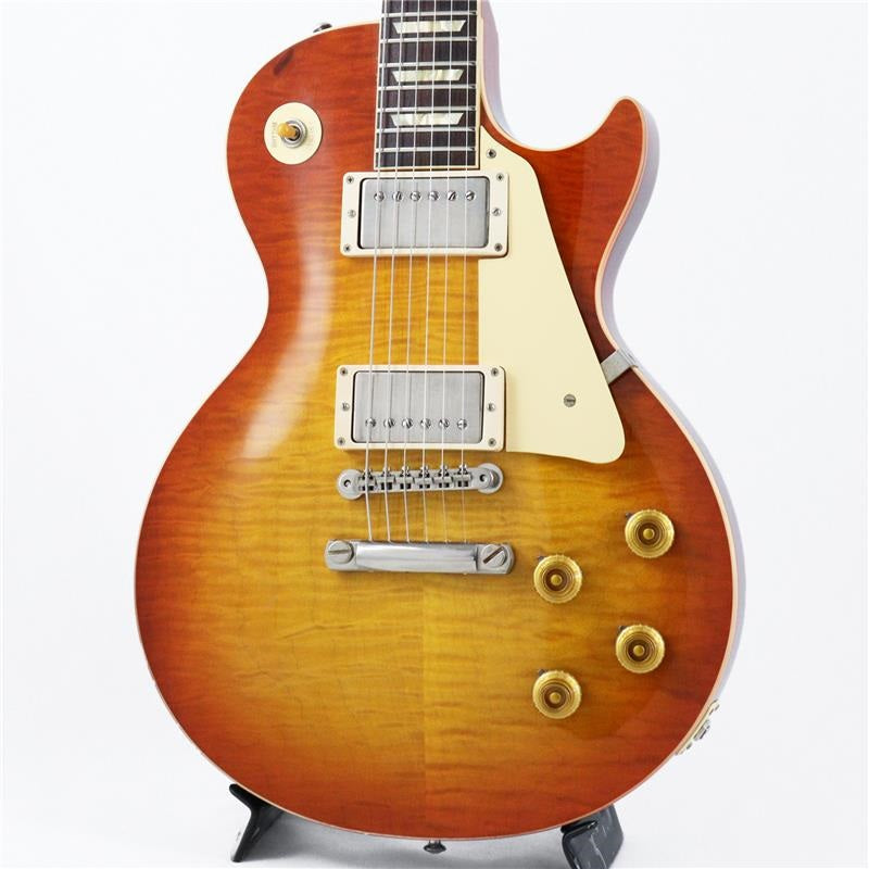 USED_​​Custom_Shop_1959_Les_Paul_Standard_Hand_Selected_Top_w_E-Bucker_(Washed_Cherry_Sunburst)_[SN_91133]_Gibson_01