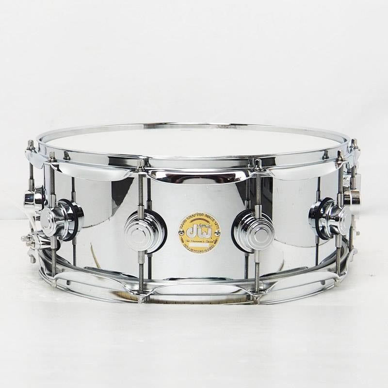 USED_​​DW-ST7_1455SD_STEEL_C[Collector's_Metal_Chrome_Over_Steel_Snare_Drum_14×5_5]_01