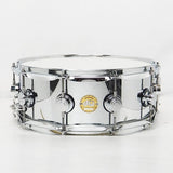USED_​​DW-ST7_1455SD_STEEL_C[Collector's_Metal_Chrome_Over_Steel_Snare_Drum_14×5_5]_01