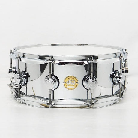 USED_​​DW-ST7_1455SD_STEEL_C[Collector's_Metal_Chrome_Over_Steel_Snare_Drum_14×5_5]_01