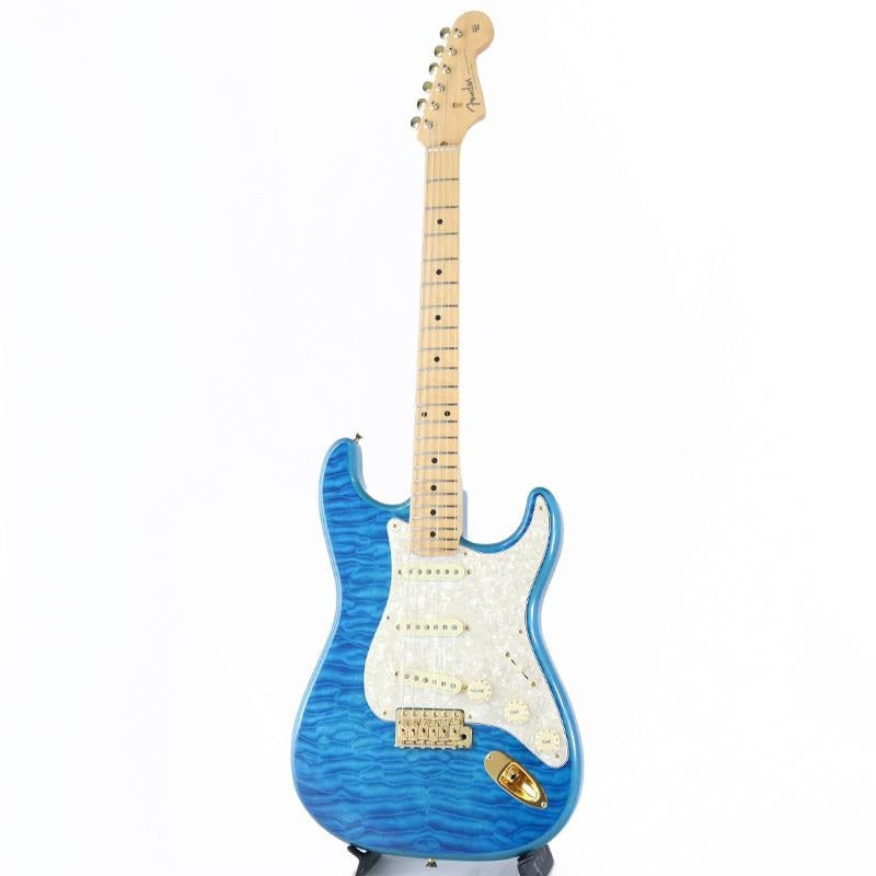 USED_​​FSR_Made_in_Japan_Traditional_II_50s_Stratocaster_(Caribbean_Blue_Trans)_[SN_JD21025172]_Fender_02