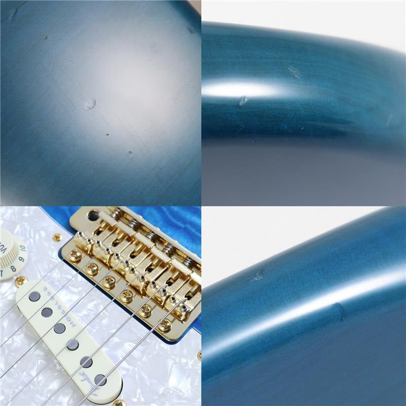 USED_​​FSR_Made_in_Japan_Traditional_II_50s_Stratocaster_(Caribbean_Blue_Trans)_[SN_JD21025172]_Fender_09
