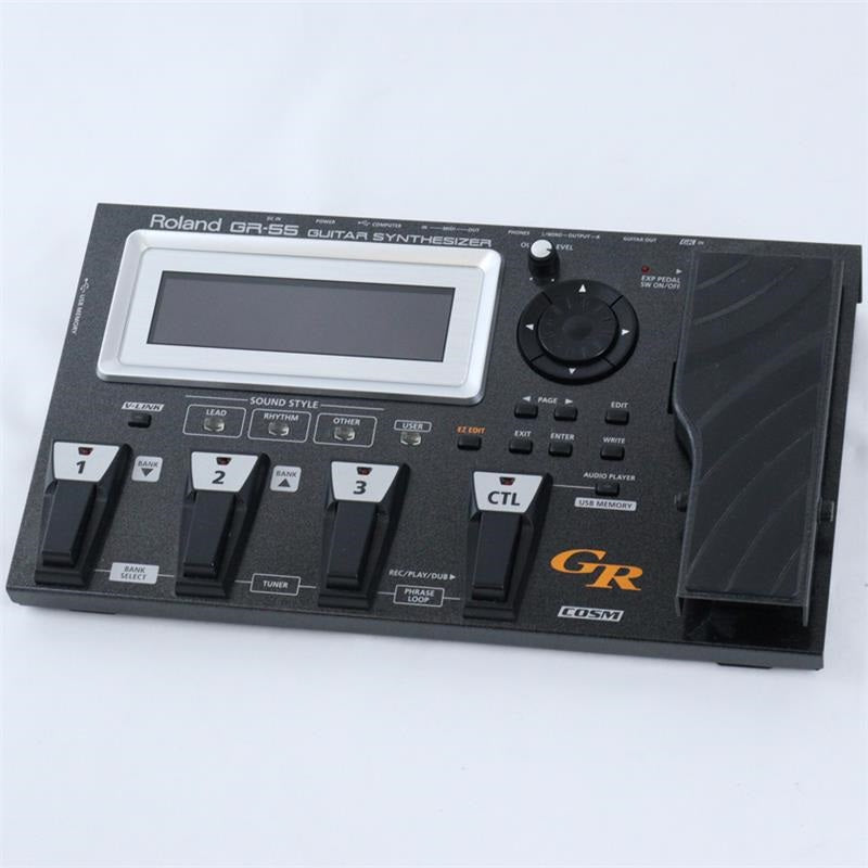 USED_​​GR-55GK-BK_(ROLAND)_Guitar_Synthesizer_01