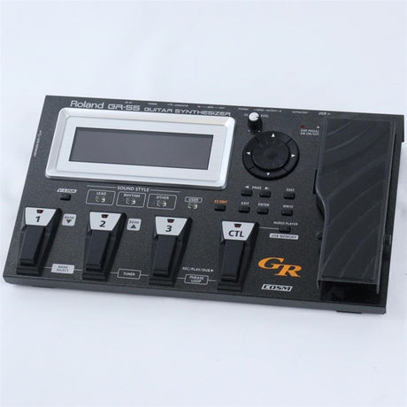USED_​​GR-55GK-BK_(ROLAND)_Guitar_Synthesizer_01