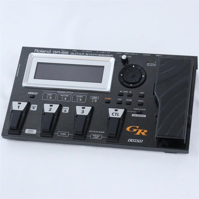 USED_​​GR-55GK-BK_(ROLAND)_Guitar_Synthesizer_01