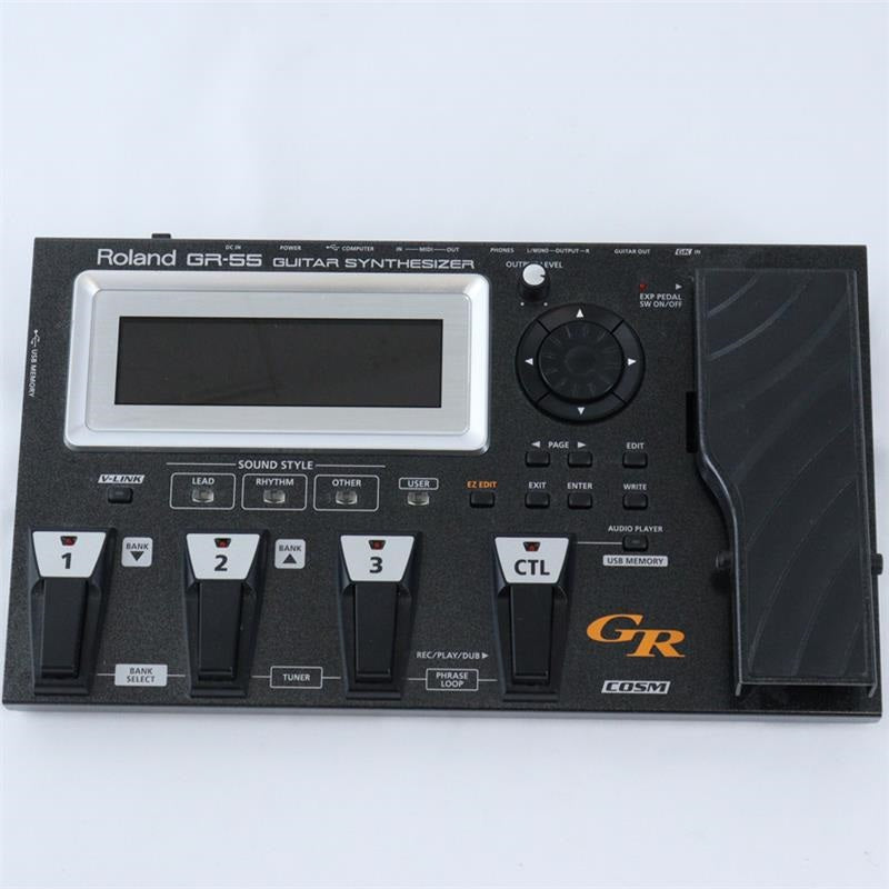 USED_​​GR-55GK-BK_(ROLAND)_Guitar_Synthesizer_02
