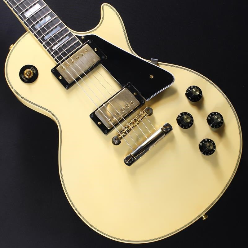 USED_​​Japan_Limited_Run_1974_Les_Paul_Custom_VOS_(Heavy_Antique_White)_01