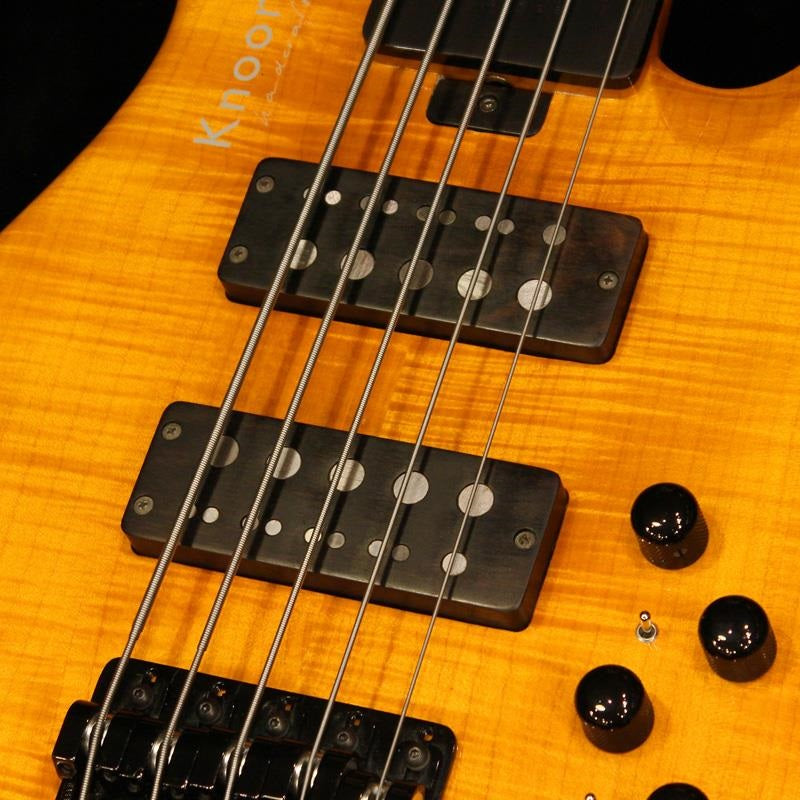 USED_​​KN5BF-Q_(Figured_Maple_Body___Fretless)_'10_03