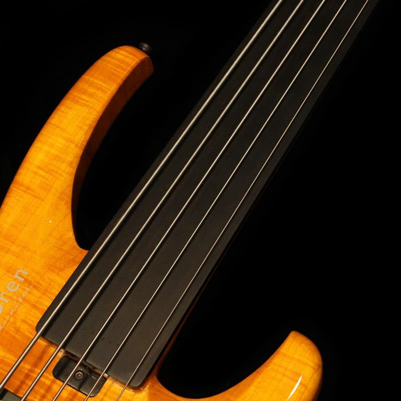 USED_​​KN5BF-Q_(Figured_Maple_Body___Fretless)_'10_06