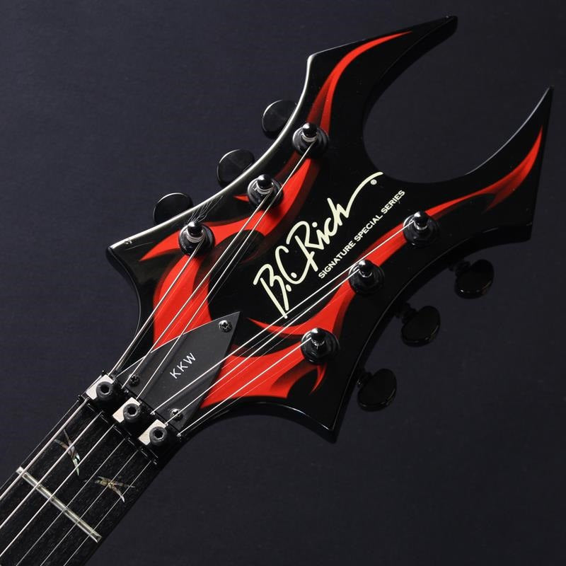 USED ​​Kerry King Wartribe 6 (Black With Red Fire Graphic) by B.C.
