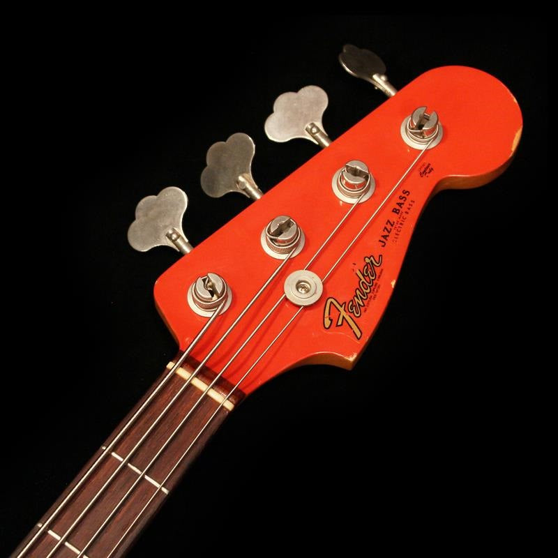 [USED]_MBS_1961_Jazz_Bass_(Fiesta_Red-MH)___Masterbuilt_by_Mark_Kendrick_'04_06