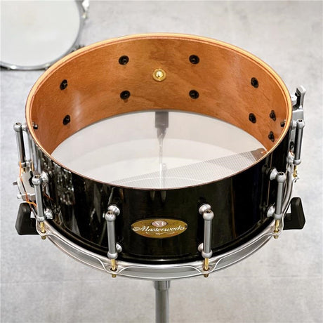 USED_​​Masterworks_Snare_Drum_[14x5_5___Black_Mist_Tamo]_05