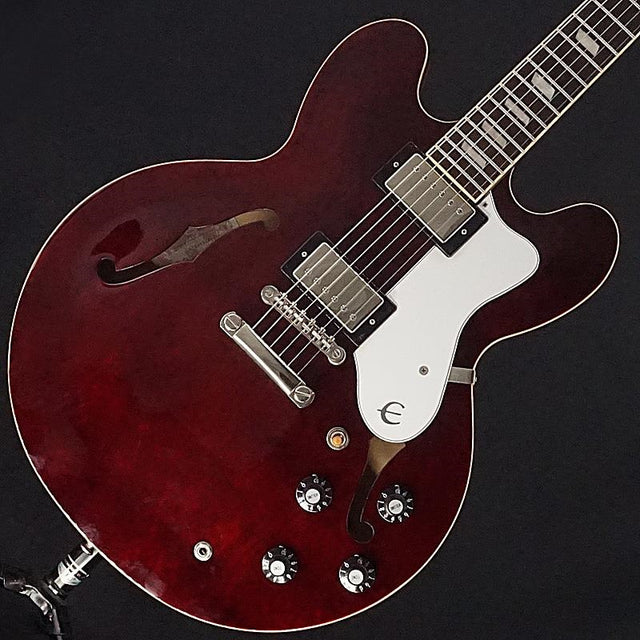 USED_​​Noel_Gallagher_Riviera_(Dark_Wine_Red)_[SN_24061510916]_Epiphone_01