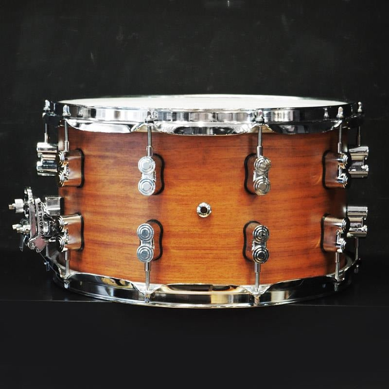 USED_​​PDSX0814BMBM_[Limited_Edition_18ply_Bubinga_Maple_Bubinga_14x8_Snare_Drum][Protection_Racket_Case_Included]_02