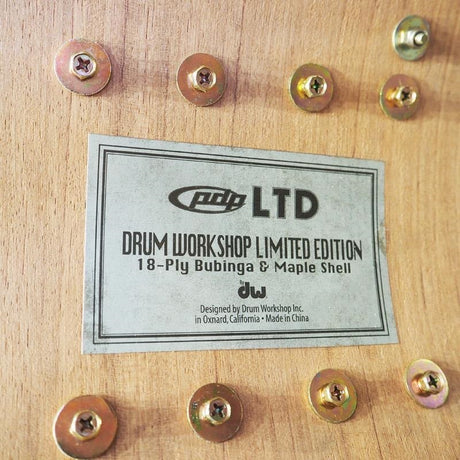 USED_​​PDSX0814BMBM_[Limited_Edition_18ply_Bubinga_Maple_Bubinga_14x8_Snare_Drum][Protection_Racket_Case_Included]_10
