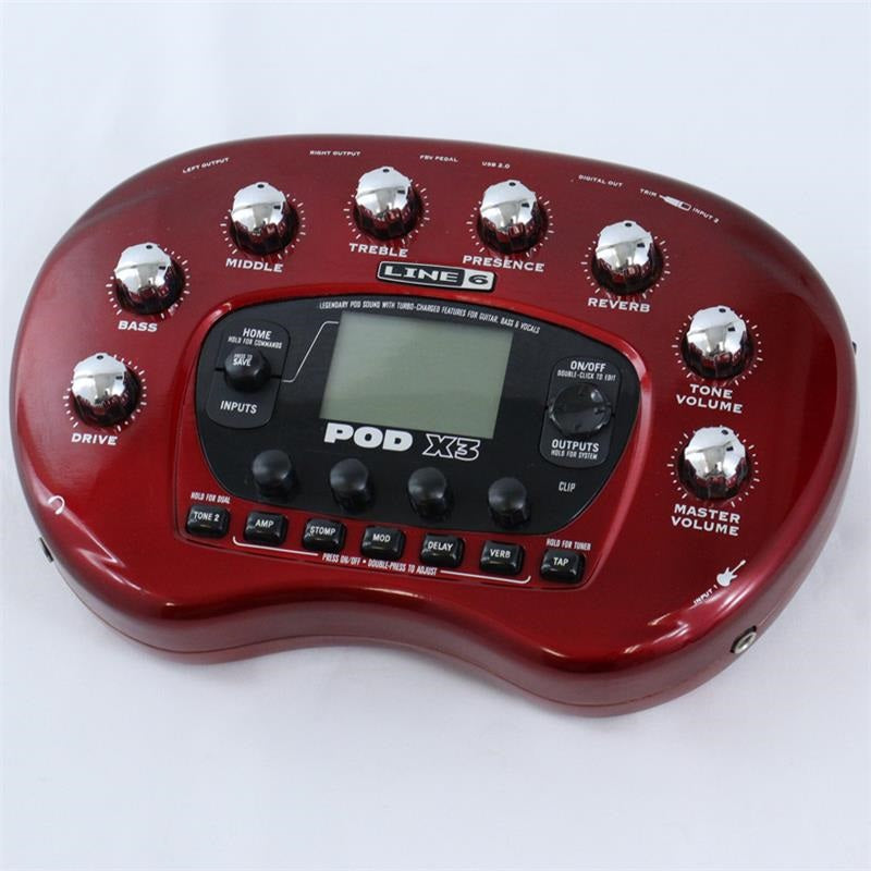 USED_​​POD_X3_(LINE6)_Multi-effects_Pedal_Amp_Simulator_01