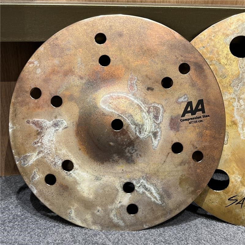 USED_​​SABIAN_40th_Anniversary_Limited_Model_AA_Compression_Stax_10_[AA-10CPSX]_02