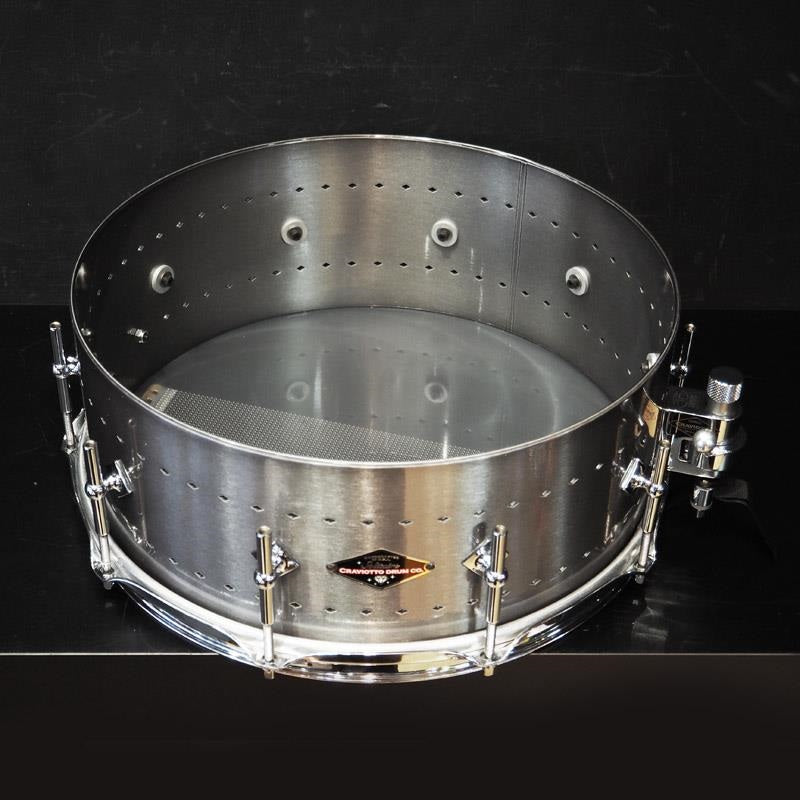 USED_​​Solitaire_Series_US_Aluminum_Snare_Drum_14×5_5_09