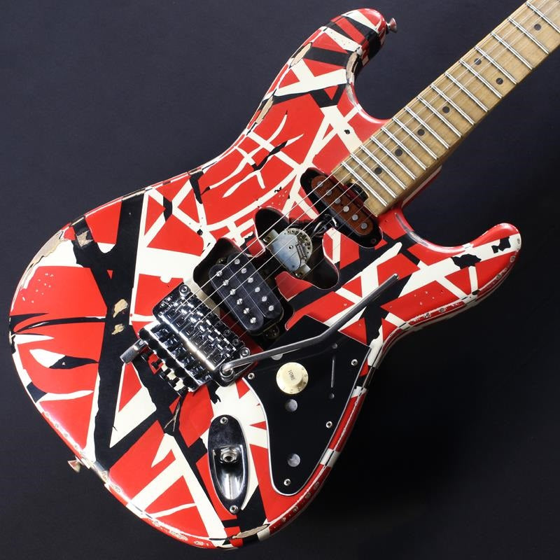 USED_​​Striped_Series_Frankenstein_Frankie_(Red_with_Black_Stripes_Relic_Maple)_03