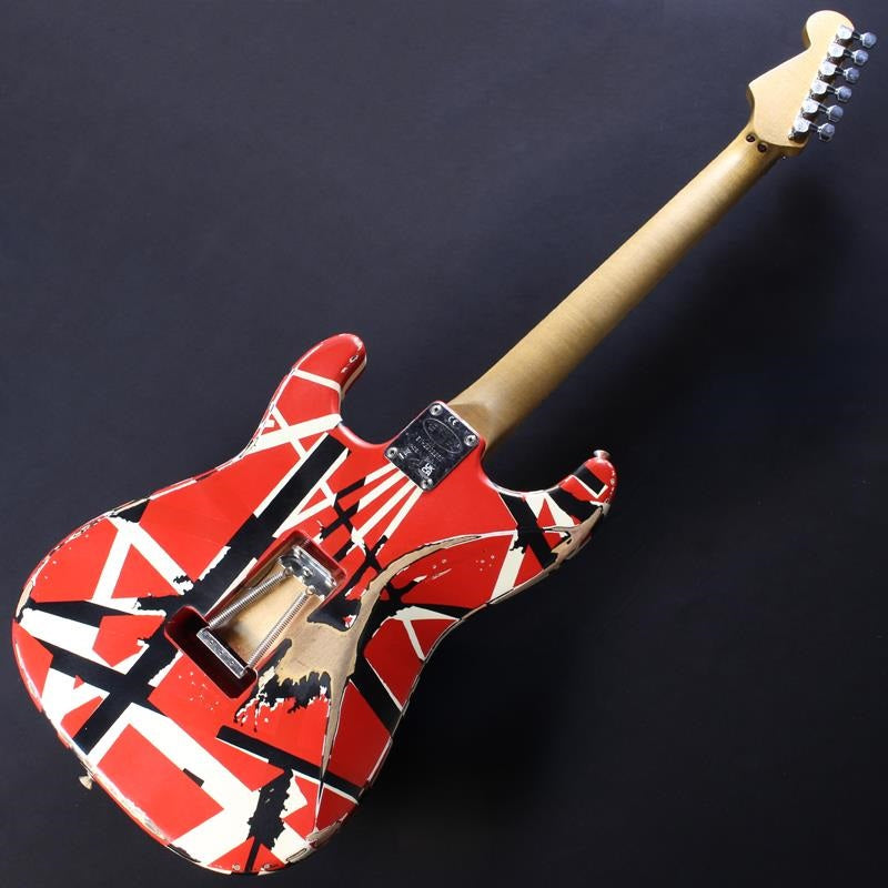 USED_​​Striped_Series_Frankenstein_Frankie_(Red_with_Black_Stripes_Relic_Maple)_06