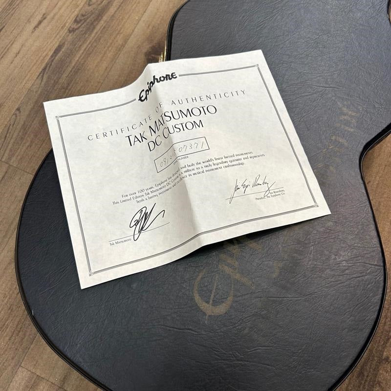 USED_​​Tak_Matsumoto_DC_Custom_(Ebony)_[SN_09121507371]_Epiphone_11