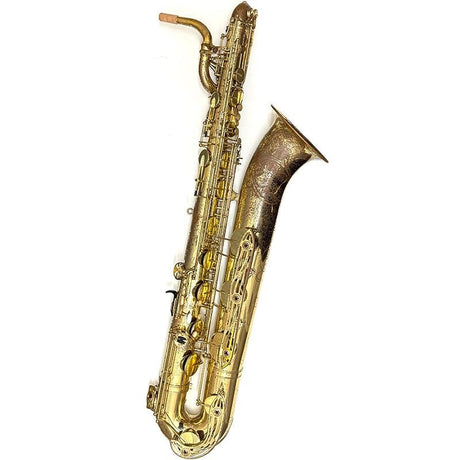 USED_​​Yamaha_Baritone_Saxophone_YBS-61_S_N_5xx1_[Shipped_after_adjustment_&_setup]_[5_years_of_free_key_balance_adjustment]_01