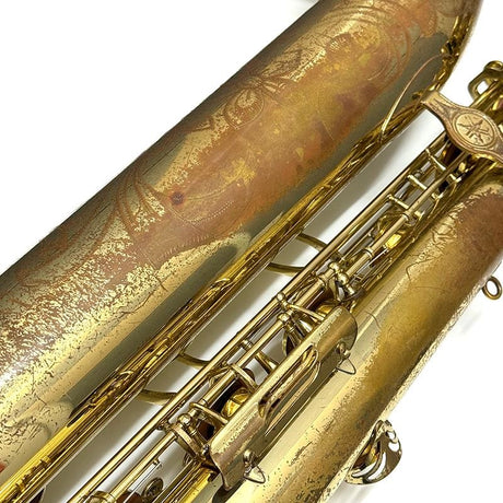 USED_​​Yamaha_Baritone_Saxophone_YBS-61_S_N_5xx1_[Shipped_after_adjustment_&_setup]_[5_years_of_free_key_balance_adjustment]_08
