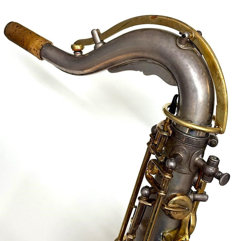 Used_1913's_C_Melody_Saxophone_Buescher_True_Tone_Satin_SP_with_Key_&_Inner_Bell_GP_(Serial_Number_174xx7)_[3-Year_Warranty_with_Key_Balance_Adjustment_Ships_Adjusted]_02