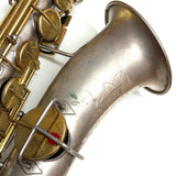 Used_1913's_C_Melody_Saxophone_Buescher_True_Tone_Satin_SP_with_Key_&_Inner_Bell_GP_(Serial_Number_174xx7)_[3-Year_Warranty_with_Key_Balance_Adjustment_Ships_Adjusted]_06