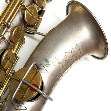 Used_1913's_C_Melody_Saxophone_Buescher_True_Tone_Satin_SP_with_Key_&_Inner_Bell_GP_(Serial_Number_174xx7)_[3-Year_Warranty_with_Key_Balance_Adjustment_Ships_Adjusted]_06
