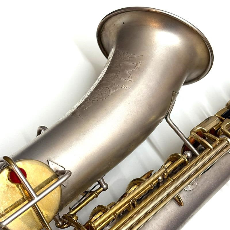 Used_1913's_C_Melody_Saxophone_Buescher_True_Tone_Satin_SP_with_Key_&_Inner_Bell_GP_(Serial_Number_174xx7)_[3-Year_Warranty_with_Key_Balance_Adjustment_Ships_Adjusted]_07