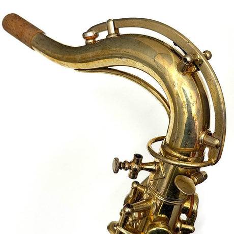 Used_1922_King_HNWhite_GP_Original_Plated_C_Melody_Saxophone_#56xx6_[As_Is，_No_Warranty]_02