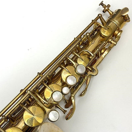 Used_1922_King_HNWhite_GP_Original_Plated_C_Melody_Saxophone_#56xx6_[As_Is，_No_Warranty]_03