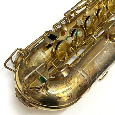 Used_1922_King_HNWhite_GP_Original_Plated_C_Melody_Saxophone_#56xx6_[As_Is，_No_Warranty]_04