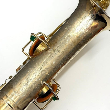 Used_1922_King_HNWhite_GP_Original_Plated_C_Melody_Saxophone_#56xx6_[As_Is，_No_Warranty]_06