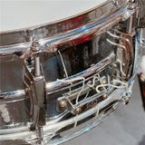 Used_1958-59_Super_Ludwig_Chrome_Over_Brass_Snare_Drum_[14x5___WFL_Badge___Brass_Hoops]_04