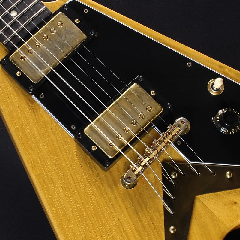 Used_1958_Korina_Flying_V_Reissue_VOS_(Natural_with_Black_Pickguard)_#8_3939_04