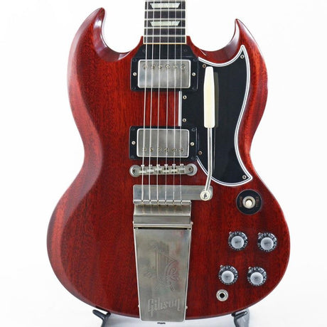 Used_1964_Gibson_SG_Standard_Reissue_VOS_with_Maestro_Vibrola_(Cherry_Red)_[SN_503864]_01
