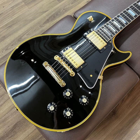 Used_1968_Gibson_Les_Paul_Custom_Reissue_Gloss_(Ebony)_[SN_504618]_09