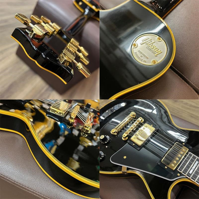 Used_1968_Gibson_Les_Paul_Custom_Reissue_Gloss_(Ebony)_[SN_504618]_10