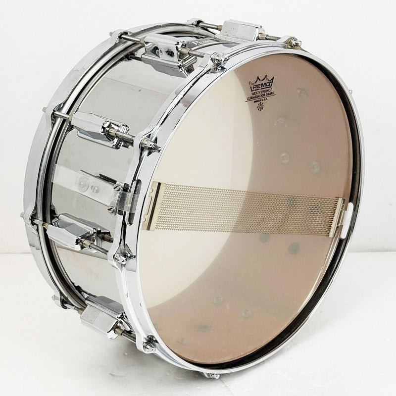 Used_80s_Fiber_Glass_Shell_14x6_5__Snare_Drum_[#38_Chrome_Metal_Made_in_Japan]_05