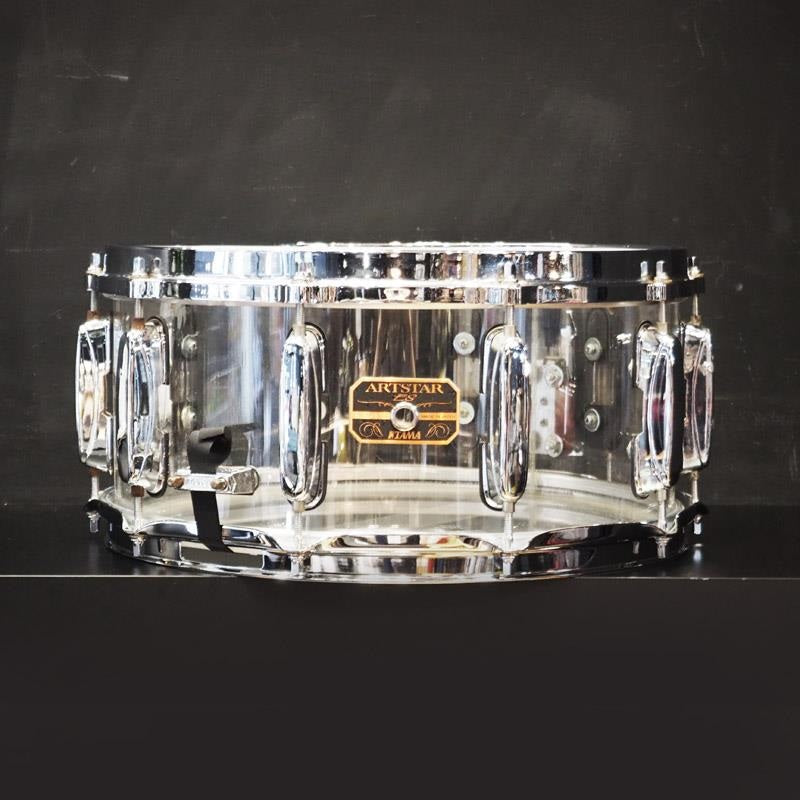 Used_90s_ARTSTARA_ES_Acrylic_Snare_Drum_14x6_[Made_in_Japan]_01