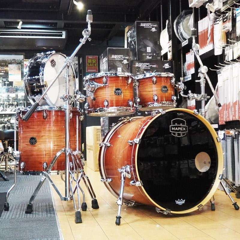 Used_AR529SRA_ARMORY_DRUM_SET_[22BD，_10TT，_12TT，_16FT，_14SD_Redwood_Burst]_01