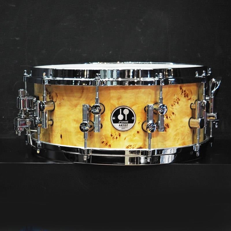 Used_AS-1406CM_Artist_Series_Snare_Drum，_Cotton_Wood_Maple，_14__x_6__with_Semi-Hard_Case_01